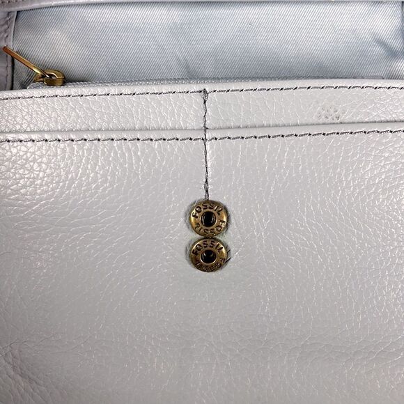 Fossil Baby Blue Genuine Leather Wallet - Picture 6 of 7